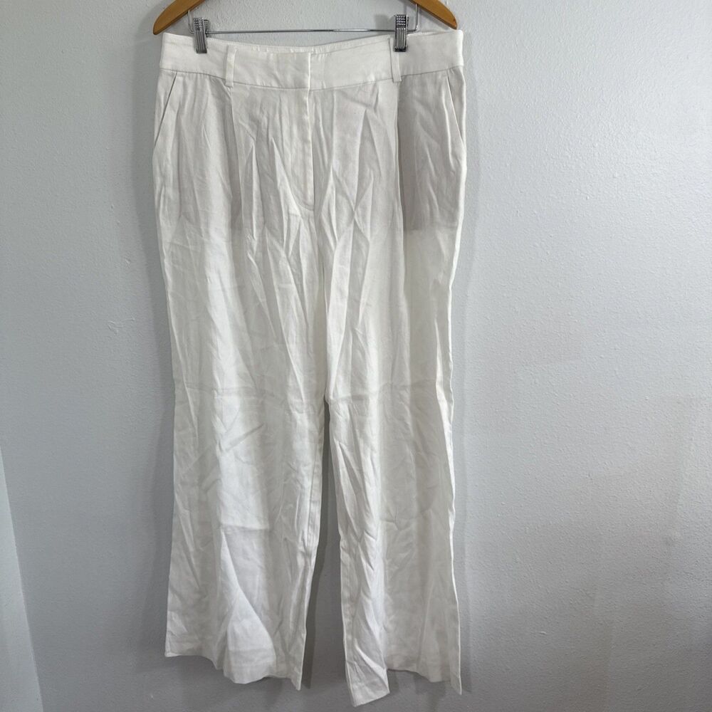 Loft Pants Womens‎ 14 The Peyton Trouser Pleated High Rise Wide Leg Baggy
